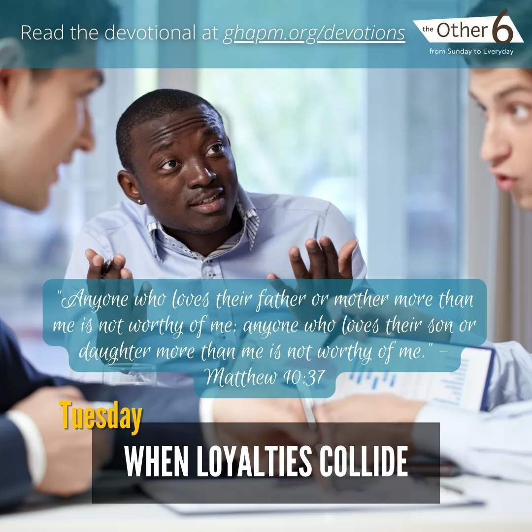 May 13: Tuesday: “When Loyalties Collide 👑⚖️”