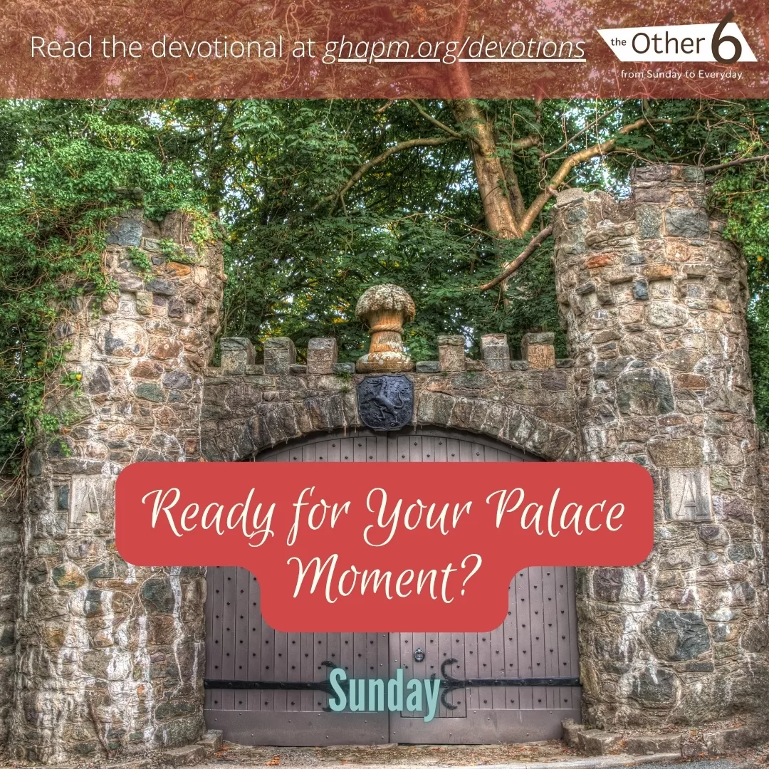 July 6: Sunday: “Ready for Your Palace Moment? 👑🎯”