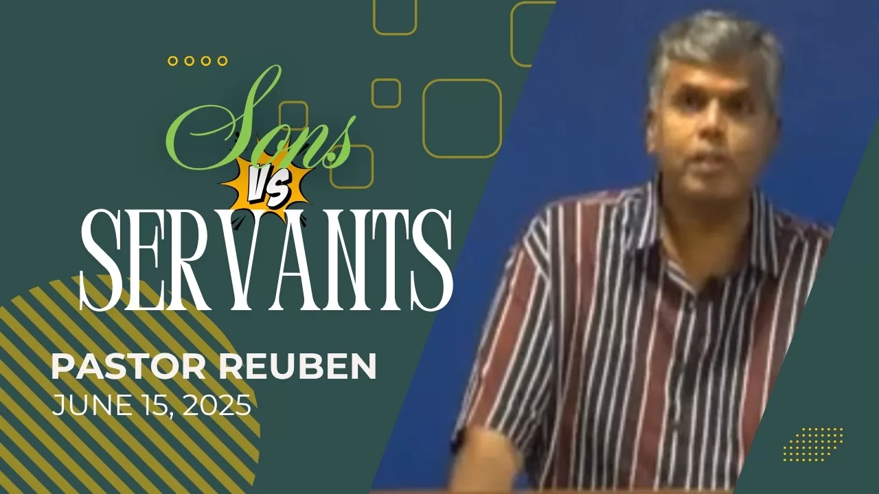 Pastor Reuben 🙏 Why God’s Goodness Changes EVERYTHING! ✨ Sons vs Servants