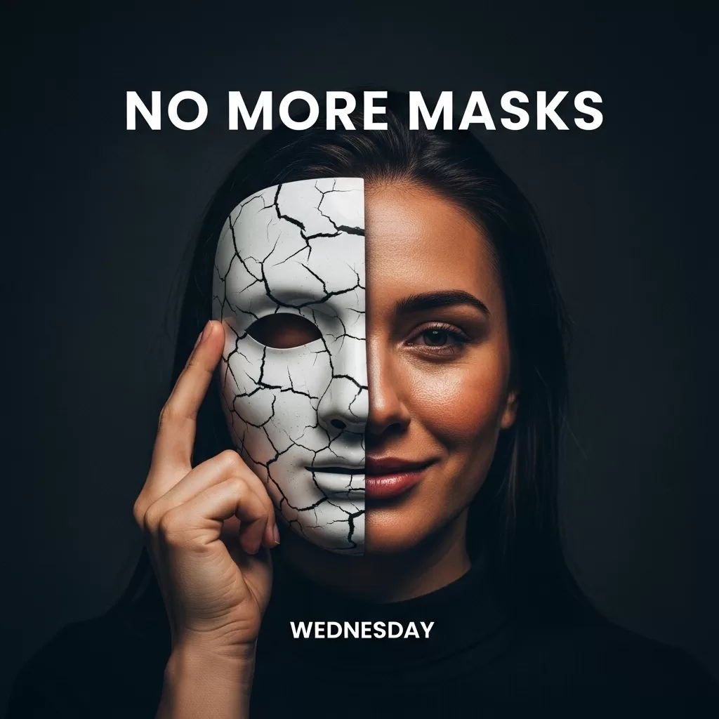 July 30: Wednesday: No More Masks 🎭